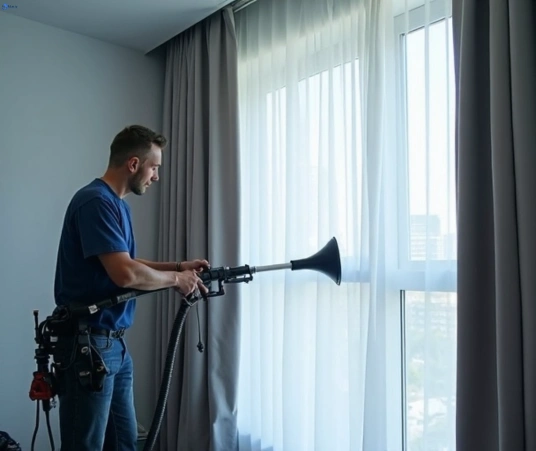 Professional curtain stain removal process equipment Matty Curtain Cleaning riverview-nsw